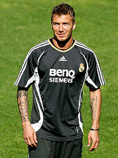 beckham tattoos, tattooing