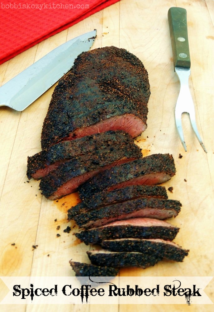 Spiced Coffee Rubbed Steak Bobbi's Kozy Kitchen