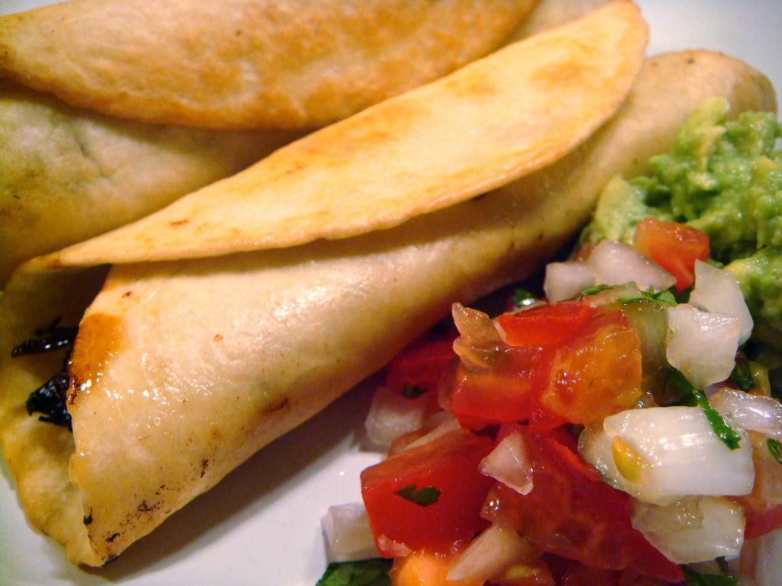 Shredded Beef And Cheddar Baked Flautas Recipe — Dishmaps