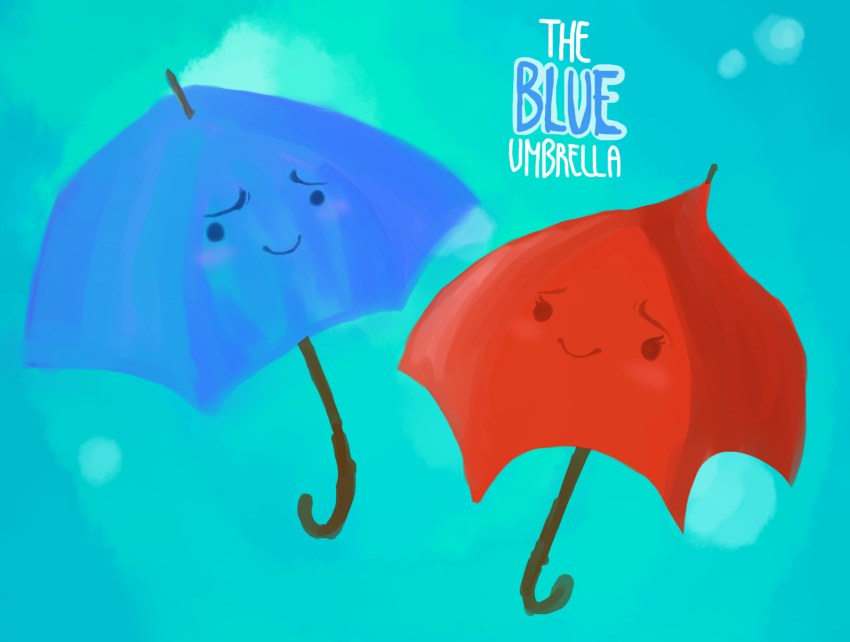 THE BLUE UMBRELLA