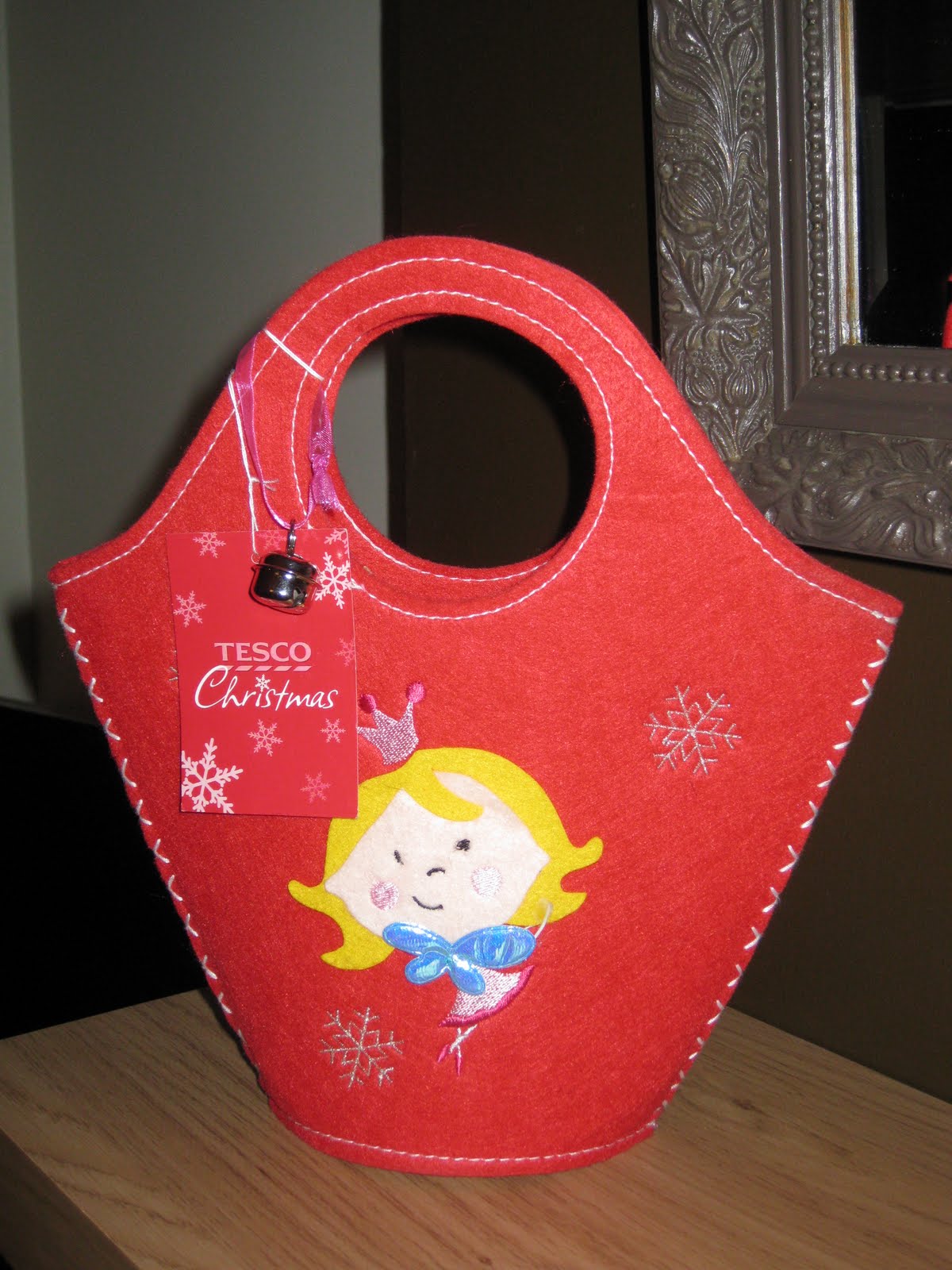 Me and my shadow Handmade Thursday Child's Felt Bag