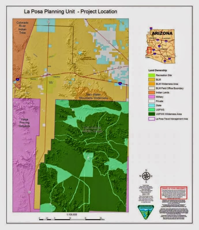 Desert Messenger, Quartzsite, AZ BLM extends comment period on