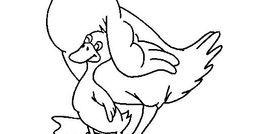 duck coloring pages to print | FCP