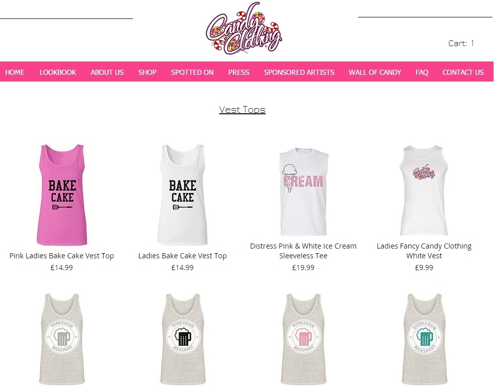 Sophie's Plus Size Wonderland Candy Clothing Launch Party