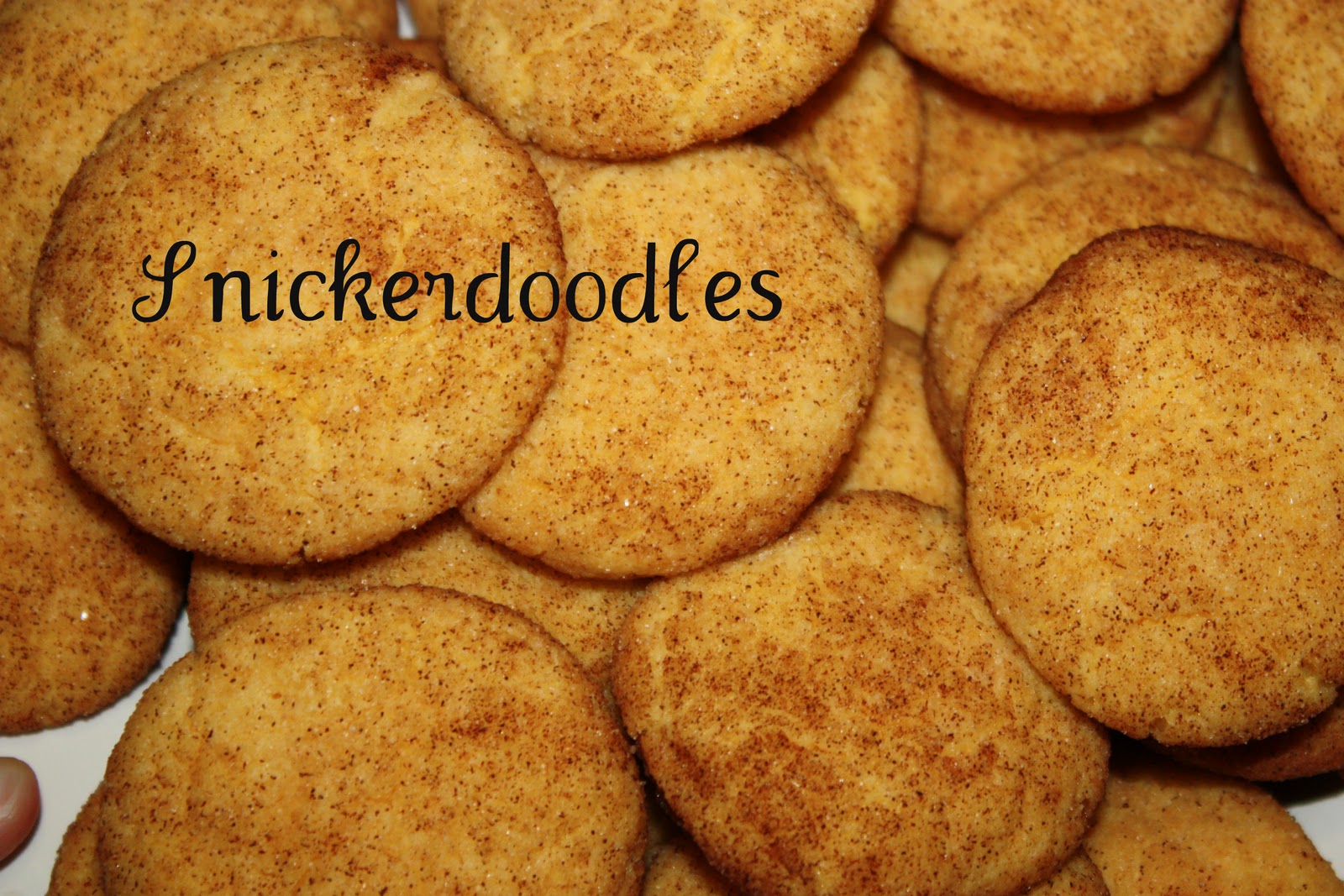 Snickerdoodles Mostly Homemade Mom
