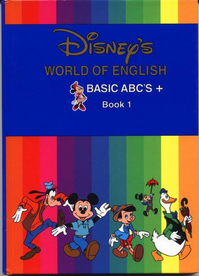 Book and DVD 1: Disney's World of English Basic ABC's.