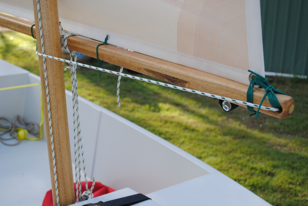 Ross Lillistone Wooden Boats Balance Lug Rigging Details