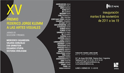 XV Premio Federico Jorge Klemm a las artes visuales