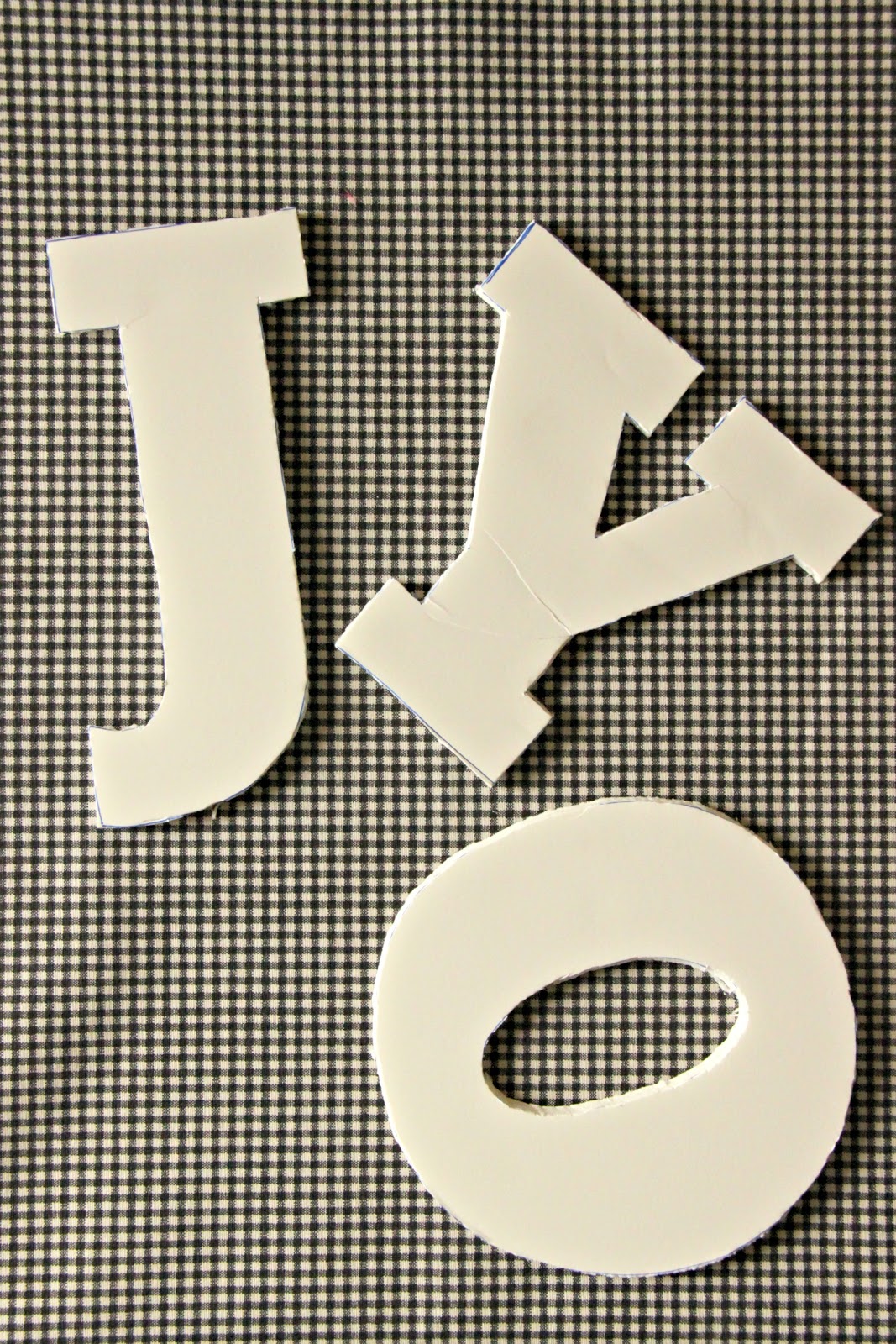 Larissa Another Day Fabric Wrapped Holiday Letters