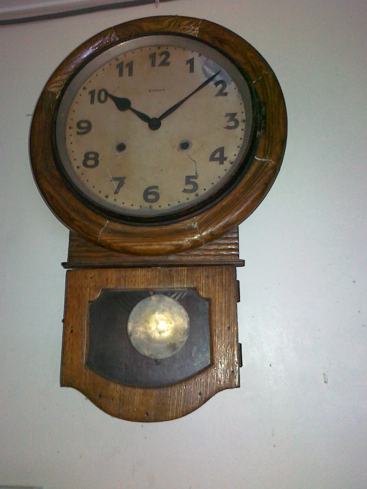 Randhawa's Bank Notes And Collectibles Japanese Winding Wall Clock