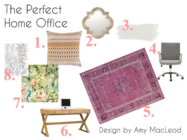 Home Office design by Amy MacLeod - practical and beautiful