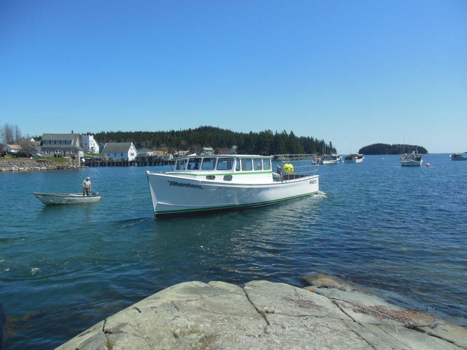 Lobster Boat Launching in Downeast Maine Mainely Lobster