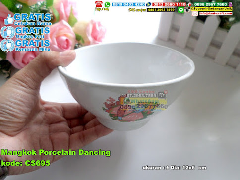 Mangkok Porcelain Dancing