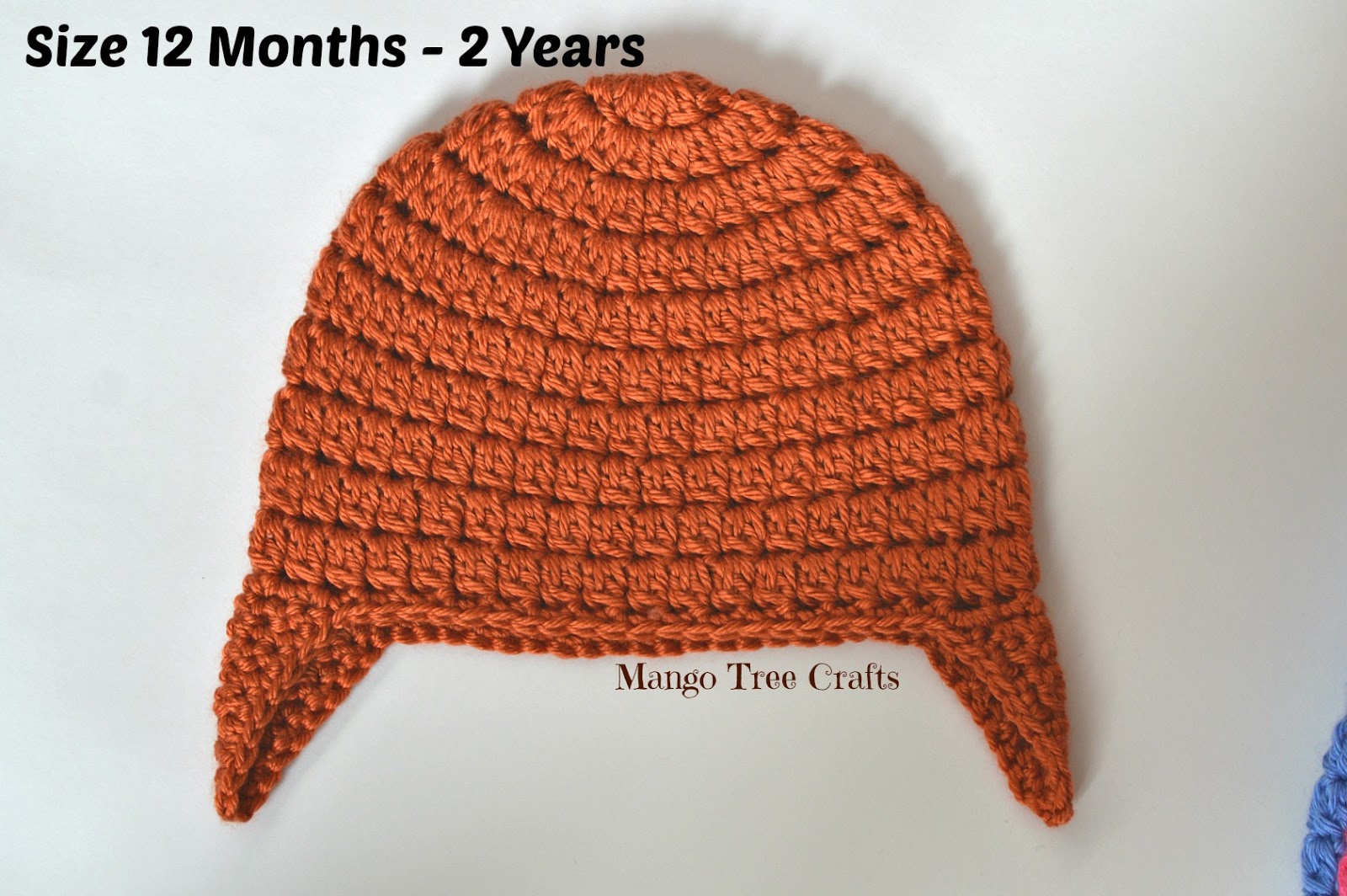 Basic Crochet Ear Flap Hat Pattern in 7 Sizes