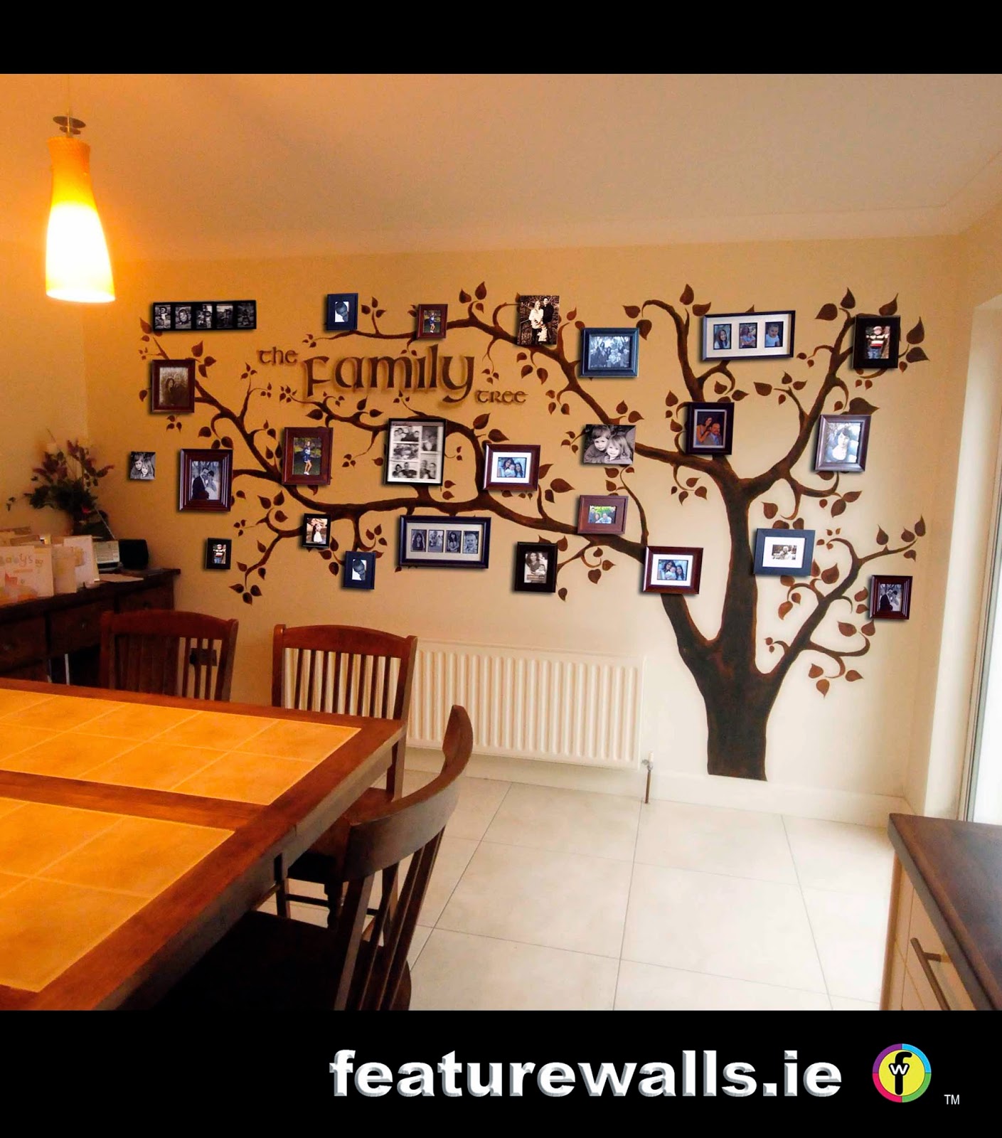 Mural Painting Professionals featurewalls.ie FAMILY TREE MURALS ROCK