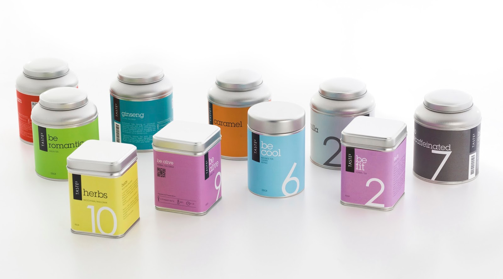 TASTE3 Tea Packaging Packaging Of The World