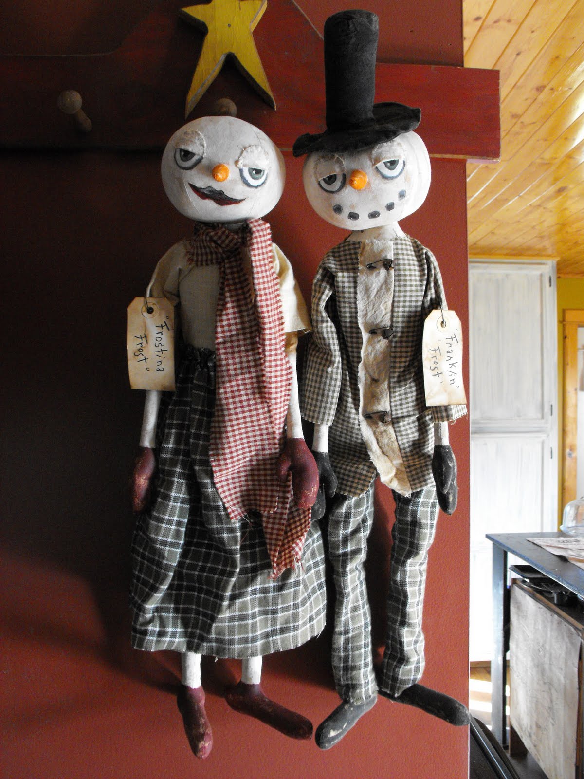 Artsy Craftsy Folks Primitives Primitive Christmas Decor Sale