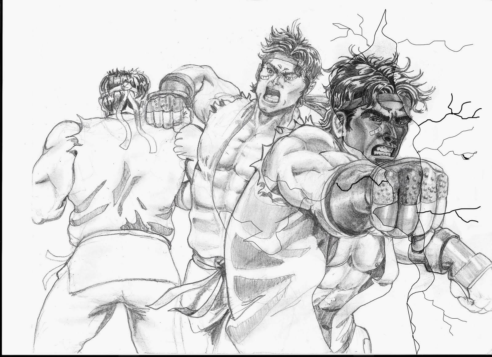 Ryu Sketch (Street Fighters)