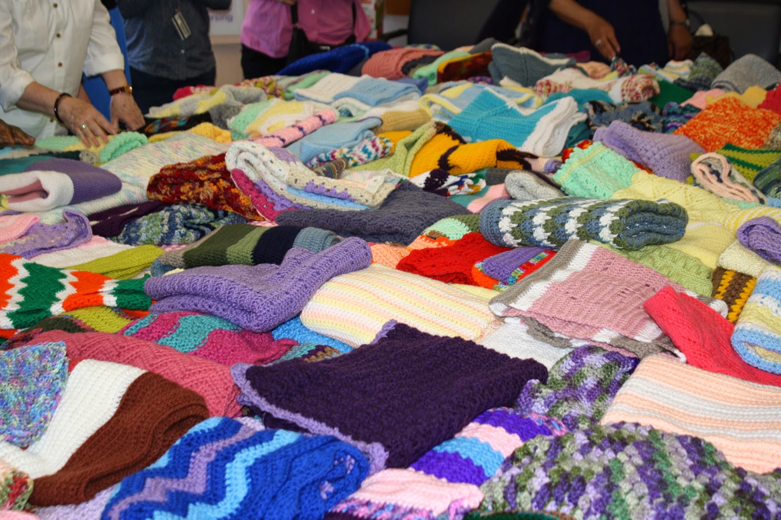 NYU Club Knits and Crochets 185 Baby Blankets for families served by