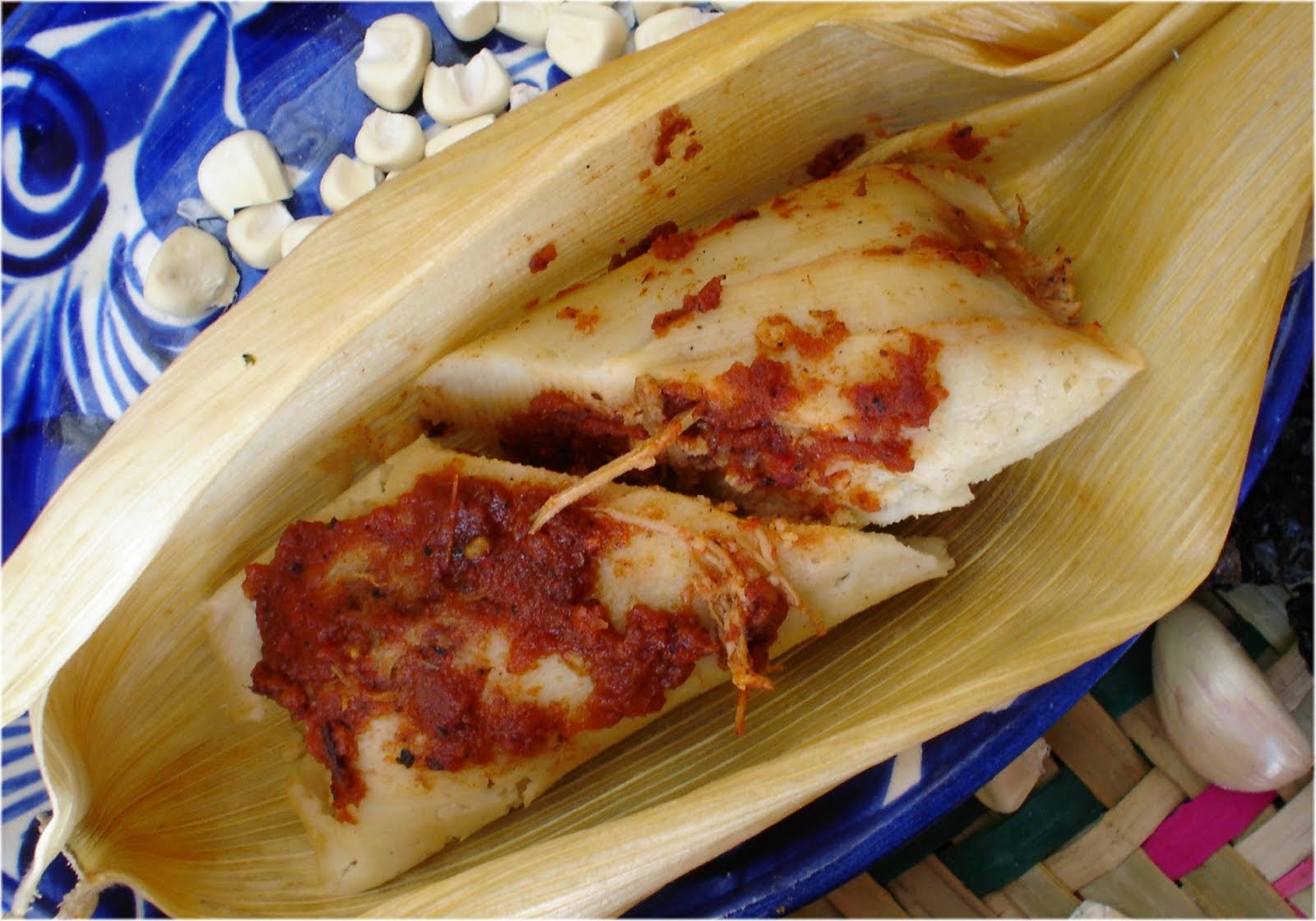 Los Compayes Recetas de Cocina Mexicana Mole para Tamales Rojos