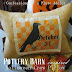 Pottery Barn Inspired Halloween Crow Pillow