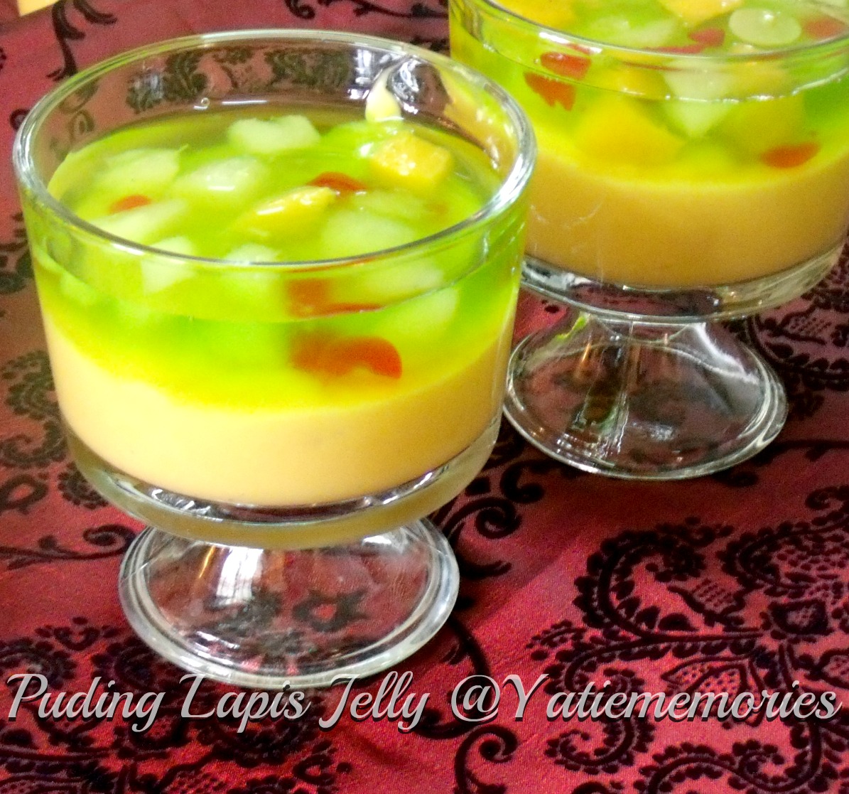 Sinar Kehidupanku**.. Puding Lapis Jelly