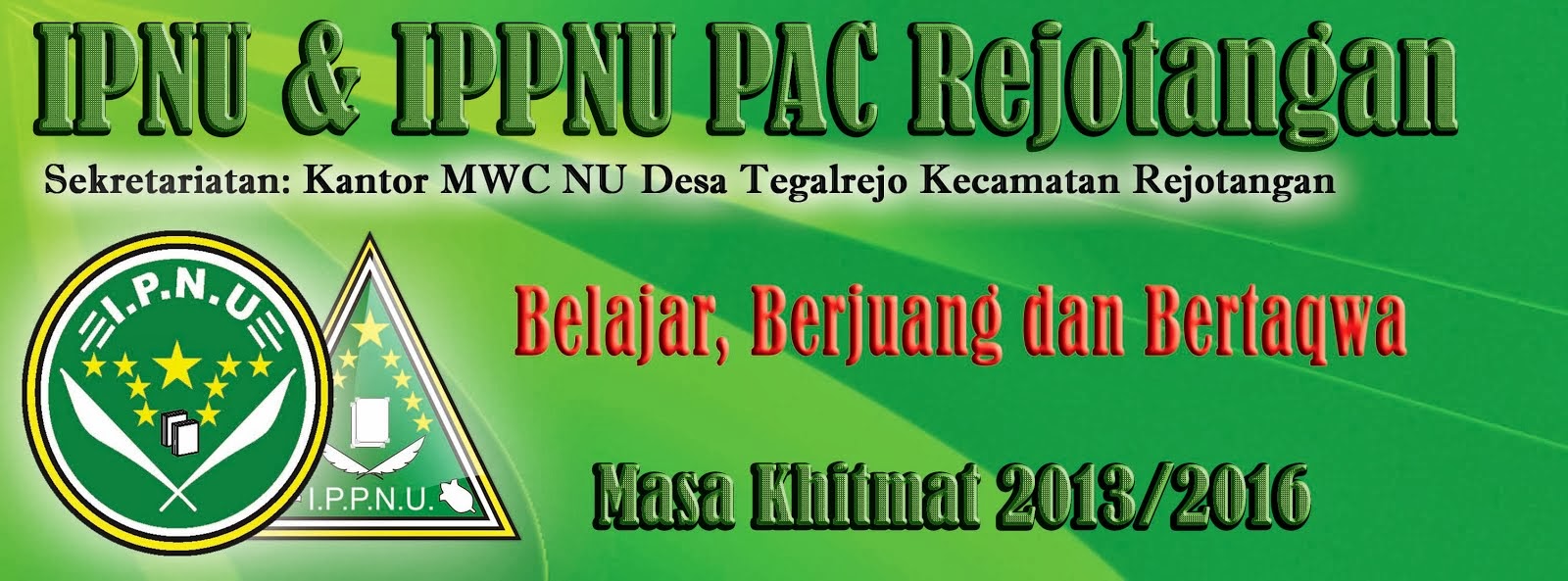 IPNU & IPPNU PAC Rejotangan