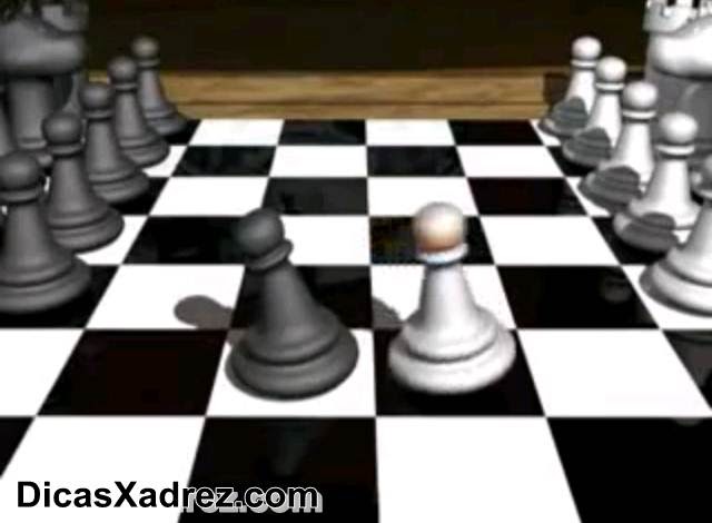 Dicas Xadrez: [Vídeos de Xadrez] Jogo de Xadrez Animado em 3D