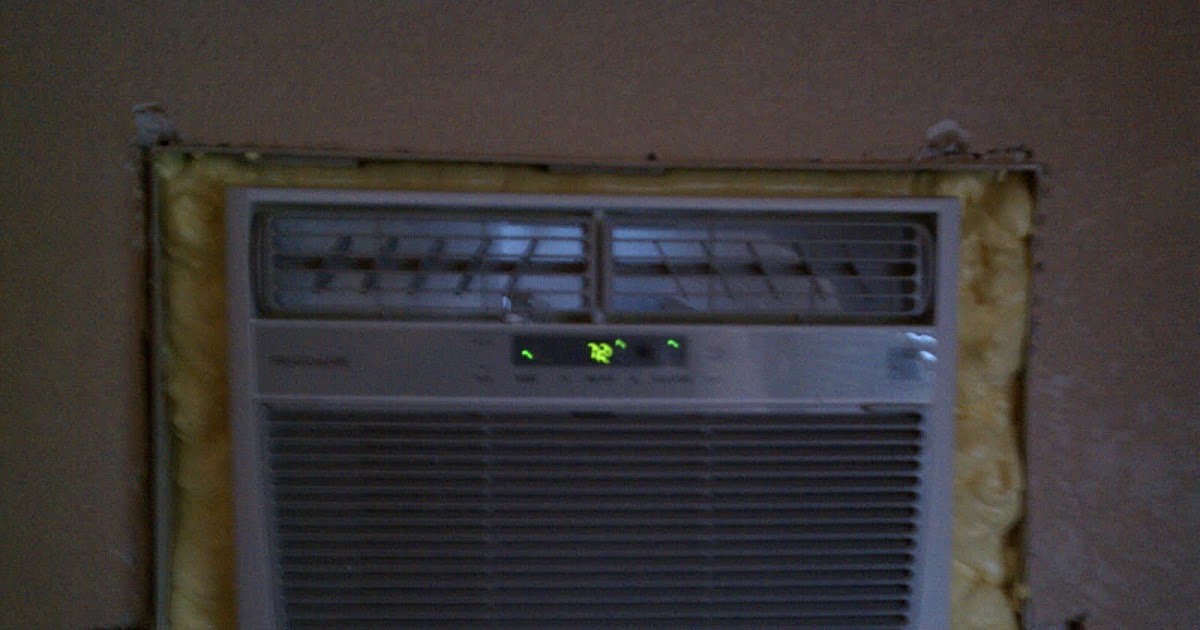 The Orange Jeep Dad...blog. Wall Air Conditioner Install and Trim