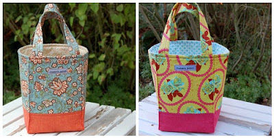 Mother and Daughter Tote Bag, free pattern at Oliver + S