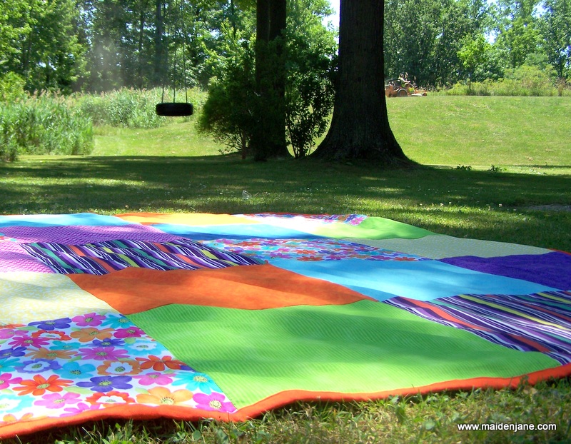Big Beach Blanket Tutorial Maiden Jane
