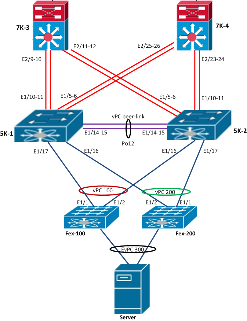 Network explorer vPC+ and EvPC