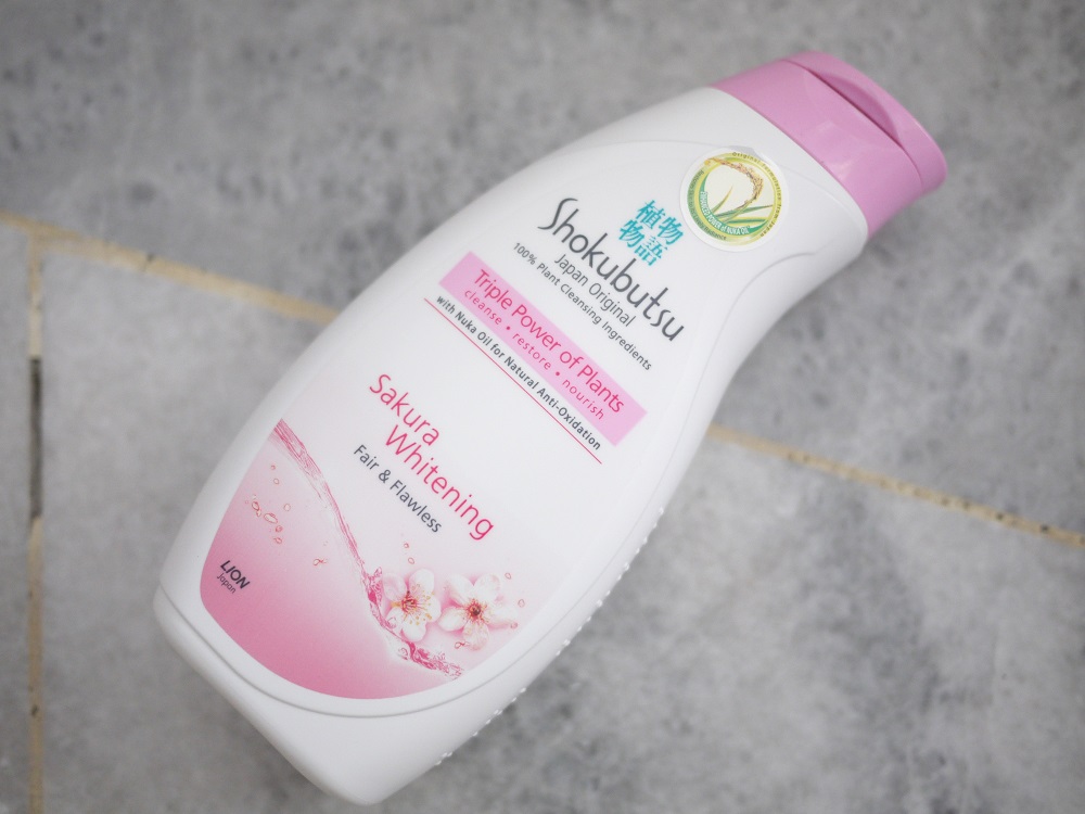Shokubutsu Japan Original Sakura Whitening Shower Gel