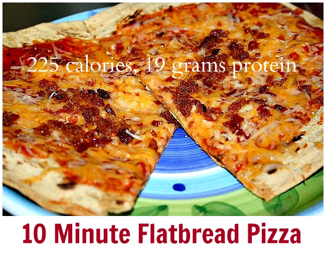 It's ALL Good in Mommyhood Healthy Flatbread Pizza