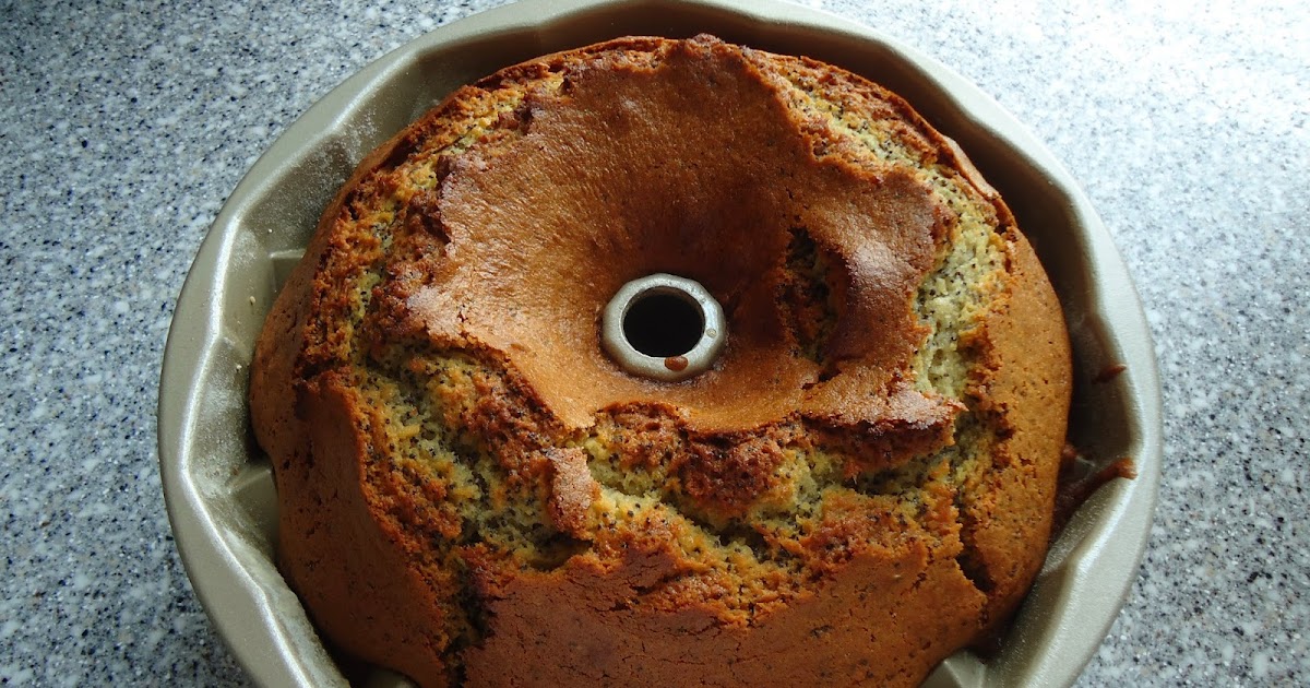 Sundays with the Lechlers Baker's Poppy Seed Cake or Solo's (I choose Solo's recipe.)