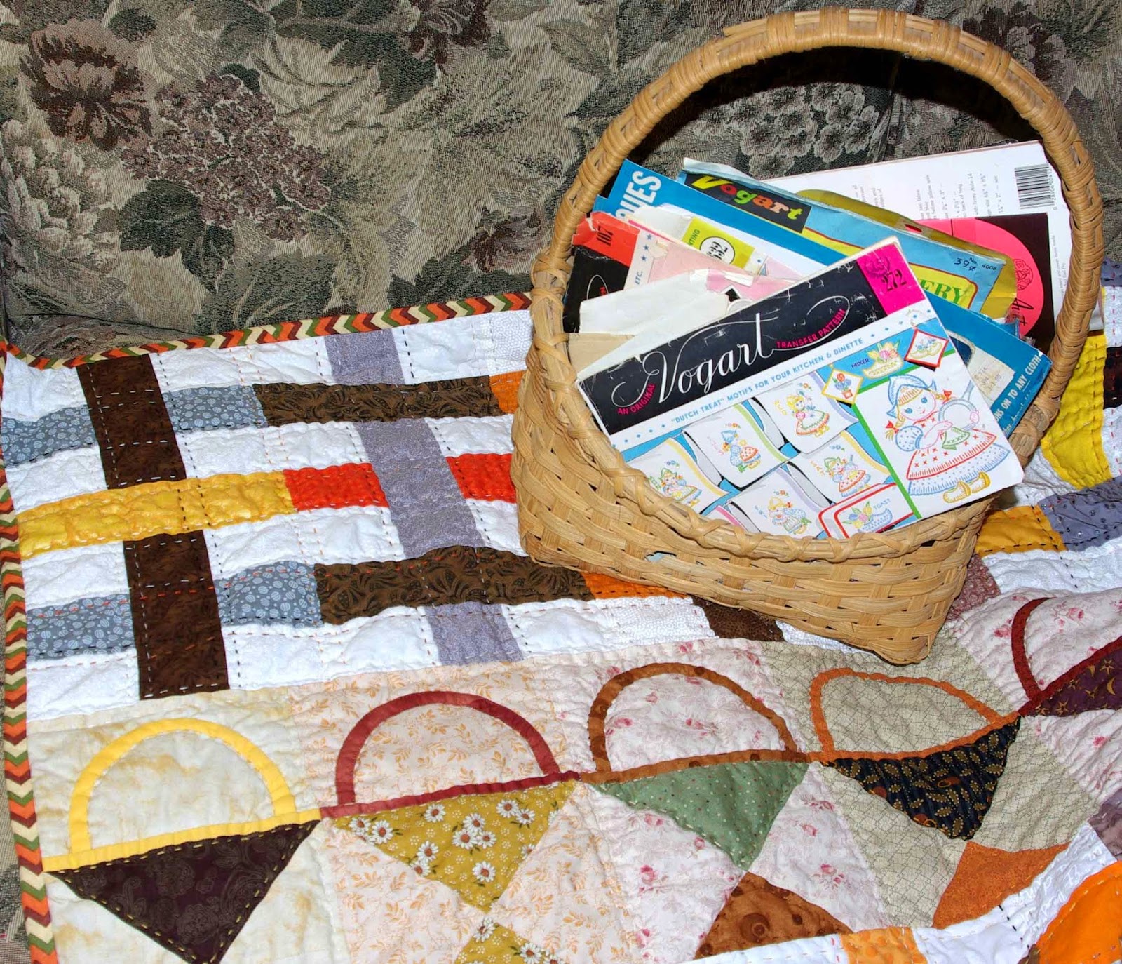 Sane, Crazy, Crumby Quilting Basket Weaving 101