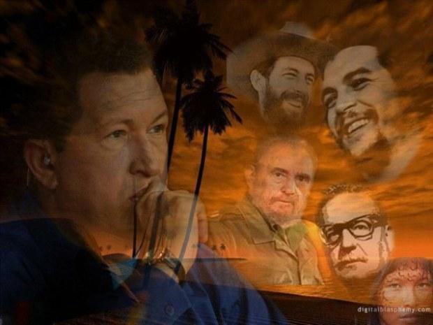 Resultado de imagen para chavez y el che