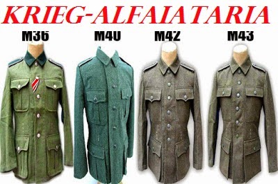 LOJA ESPECIALIZADA EM UNIFORMES DA SEGUNDA GUERRA