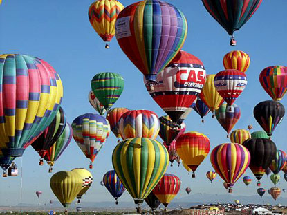 I want a hot air balloon