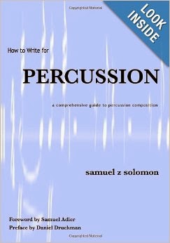 how to write for percussion