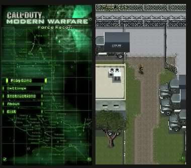 Call of Duty Modern Warfare Force Recon for nokia S60 v5