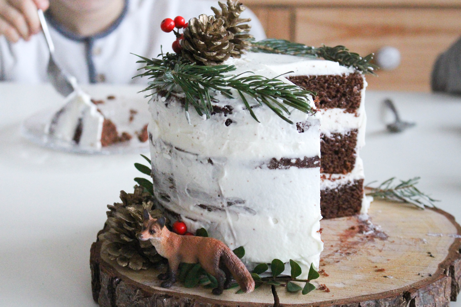 Gâteau d'anniversaire Layer Cake d'hiver Lola etcétéra