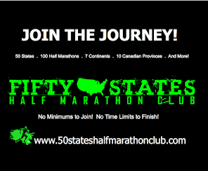 Half Marathon Running in 50 States