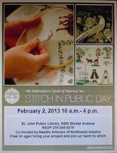 EGA Stitch in Public Day 2/2/2013