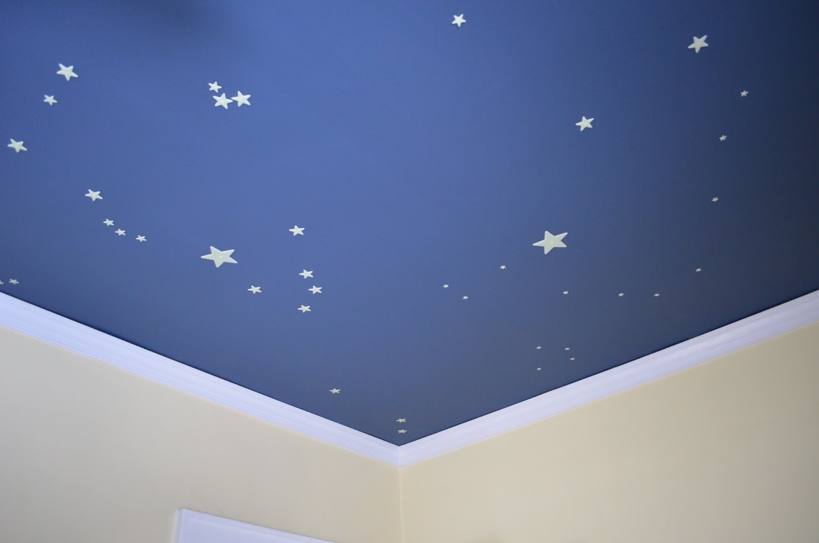 In The Little Yellow House Starry Night