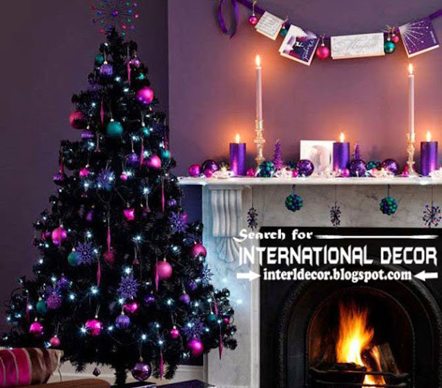 Christmas decorating ideas for fireplace 2015, Christmas mental fireplace for new year 2015