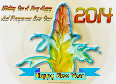 Happy New Year Wishes Wallpapers 2014 Free Downloads