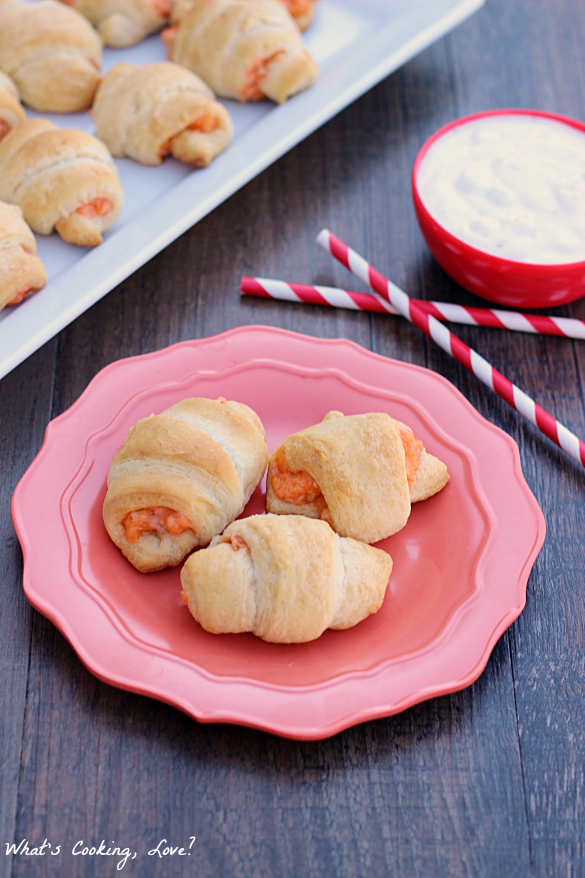 Buffalo Chicken Crescent Bites Whats Cooking Love?