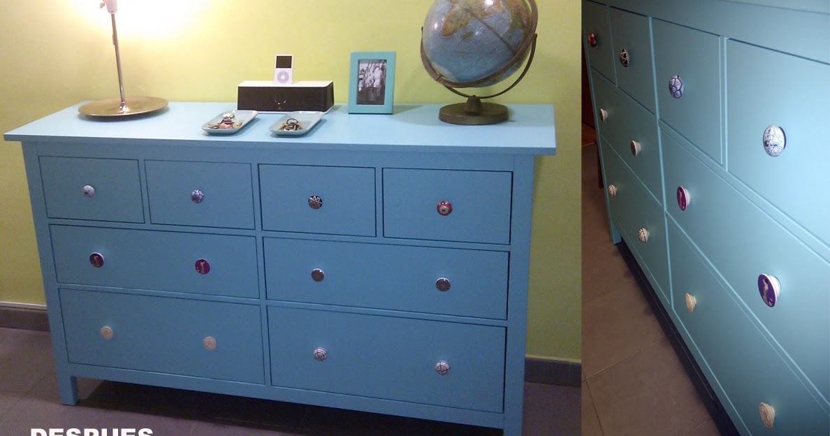 Antes y Después La cómoda Hemnes de segunda mano de Irene Artesanato Açoriano ~ Antes y Después La cómoda Hemnes de segunda mano de Irene