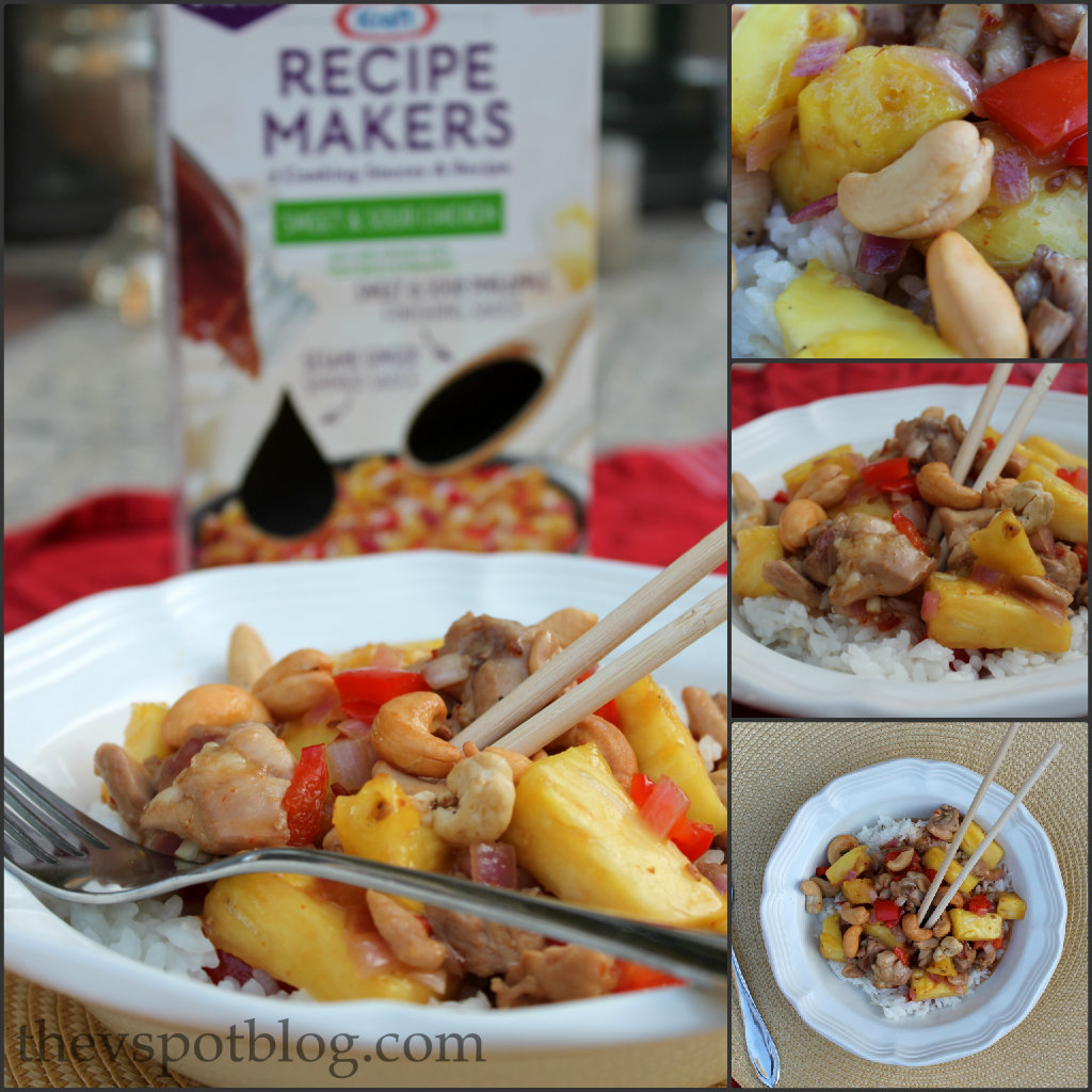 Sweet & Sour Chicken with Kraft Recipe Makers The V Spot